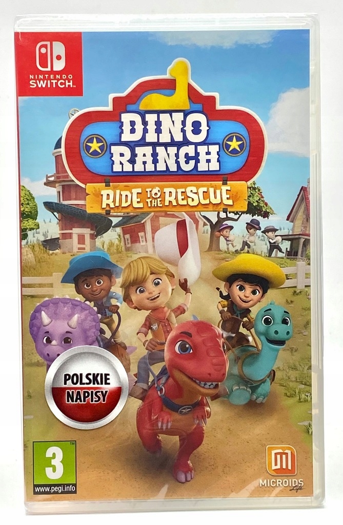 Dino Ranch: Ride To The Rescue Pl Nowa Nintendo Switch Po Polsku