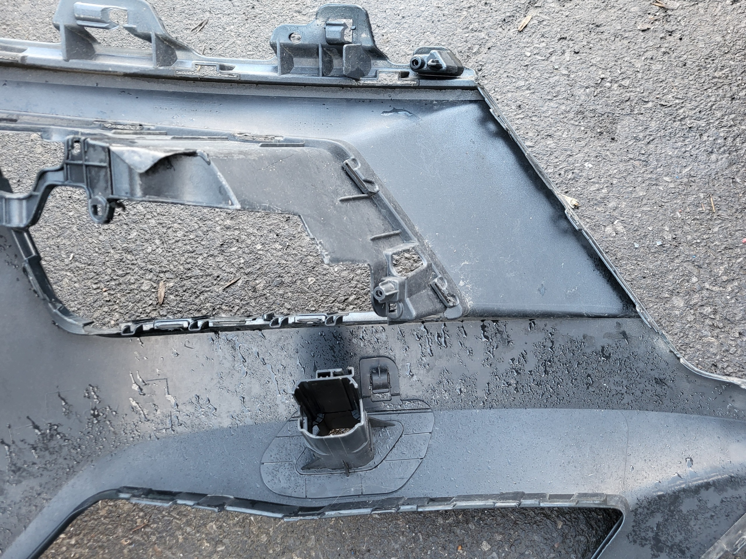 bumper front front SEAT ATECA RHODIUM GREY METALIZOWANY grey 575807221