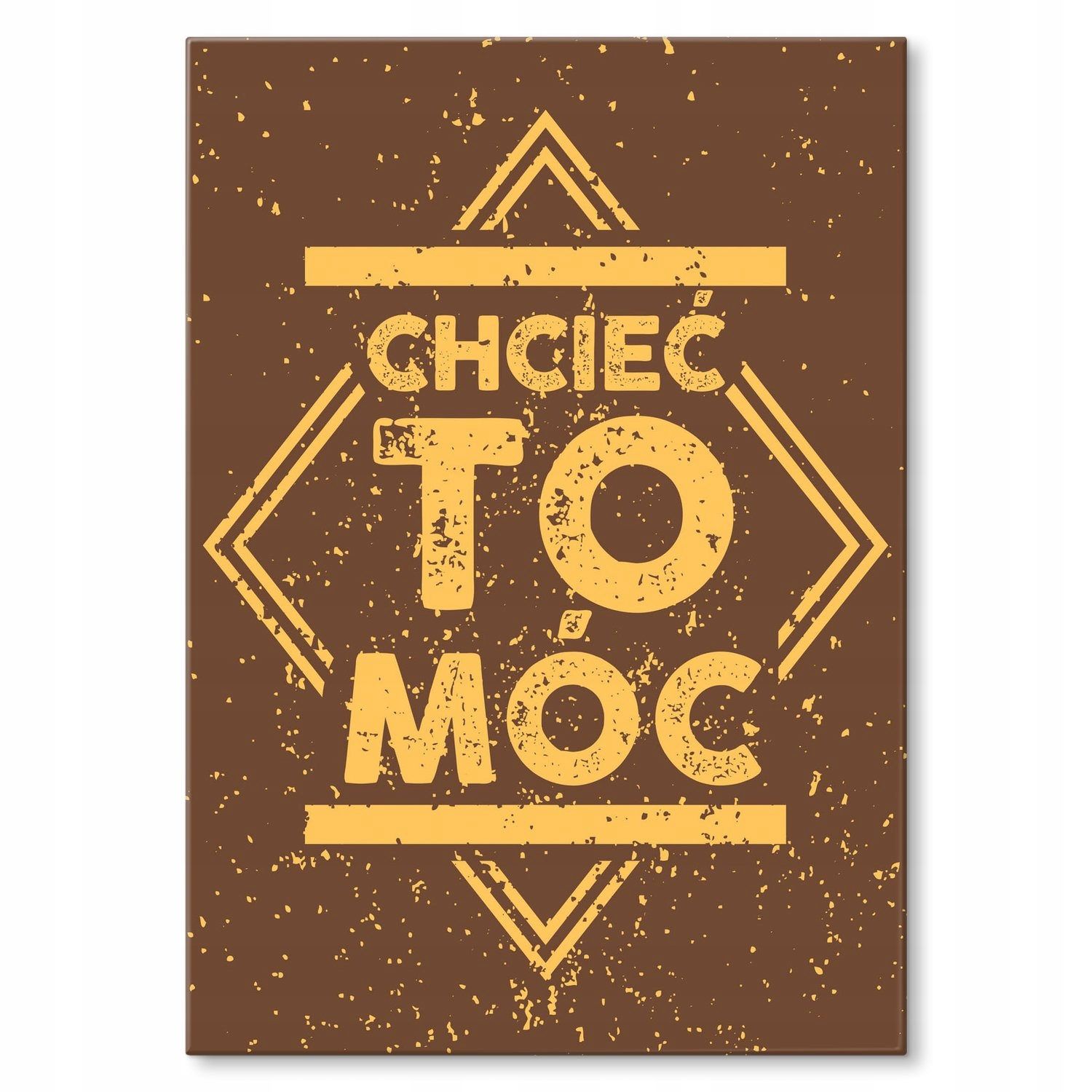 Kovový plakát Pokud chcete, můžete Dárek 42 x 59 cm