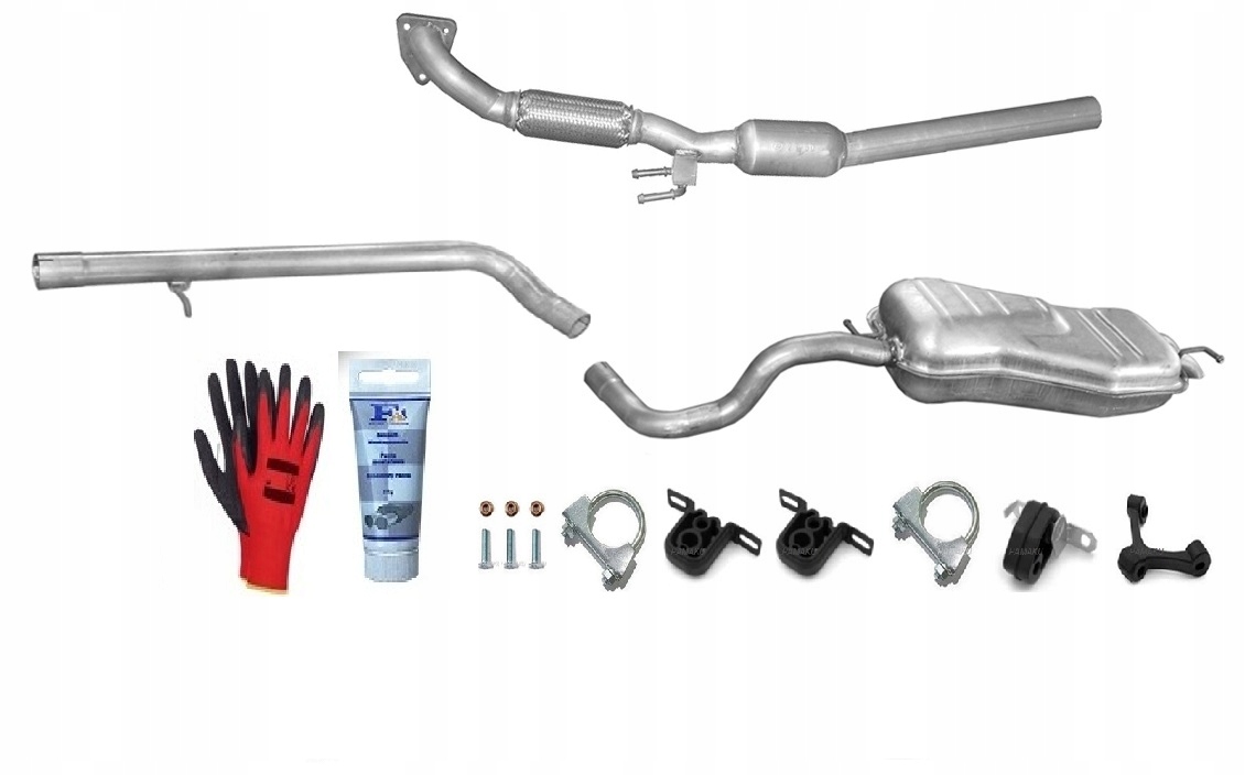 Audi A3 1.9 TDi (1997-2003) Hatchback Výfukový Systém sada bonus