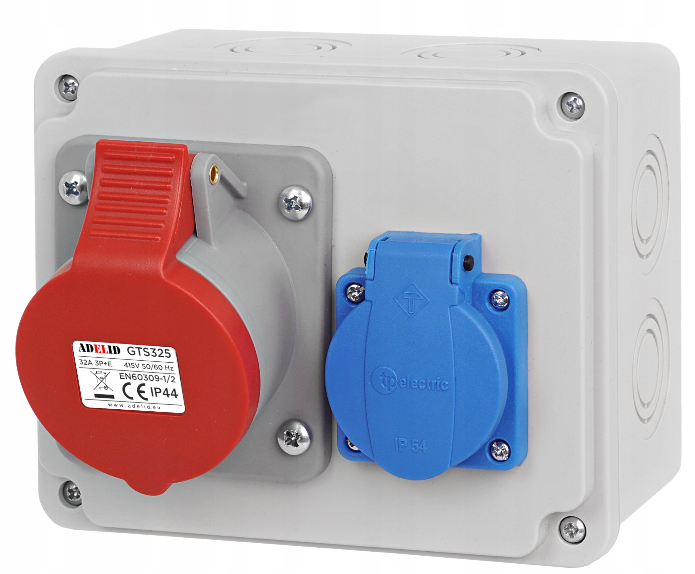 

Rozdzielnica Budowlana Gniazdo Stałe 32A 4P 230V