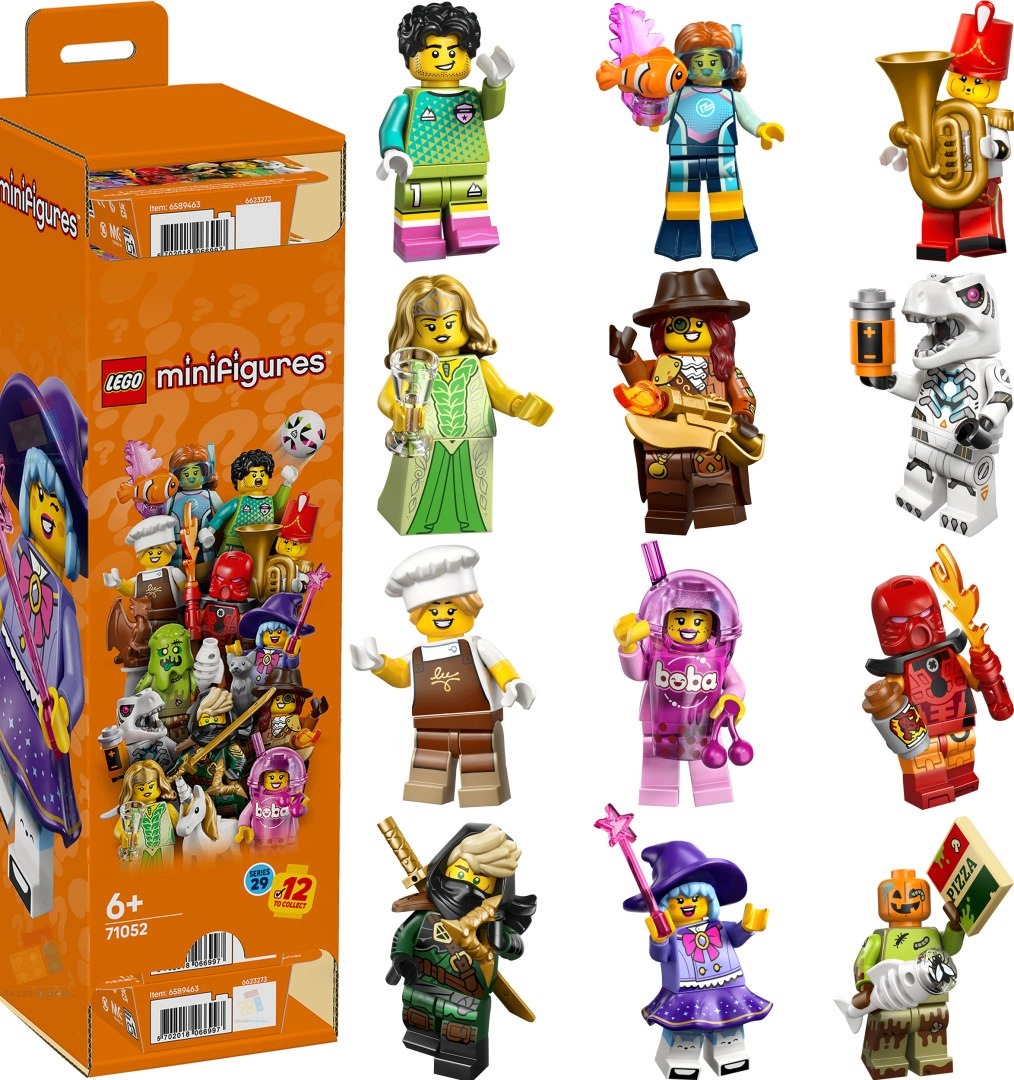 71052 Lego Minifigures Seria 29 Komplet 12 szt.