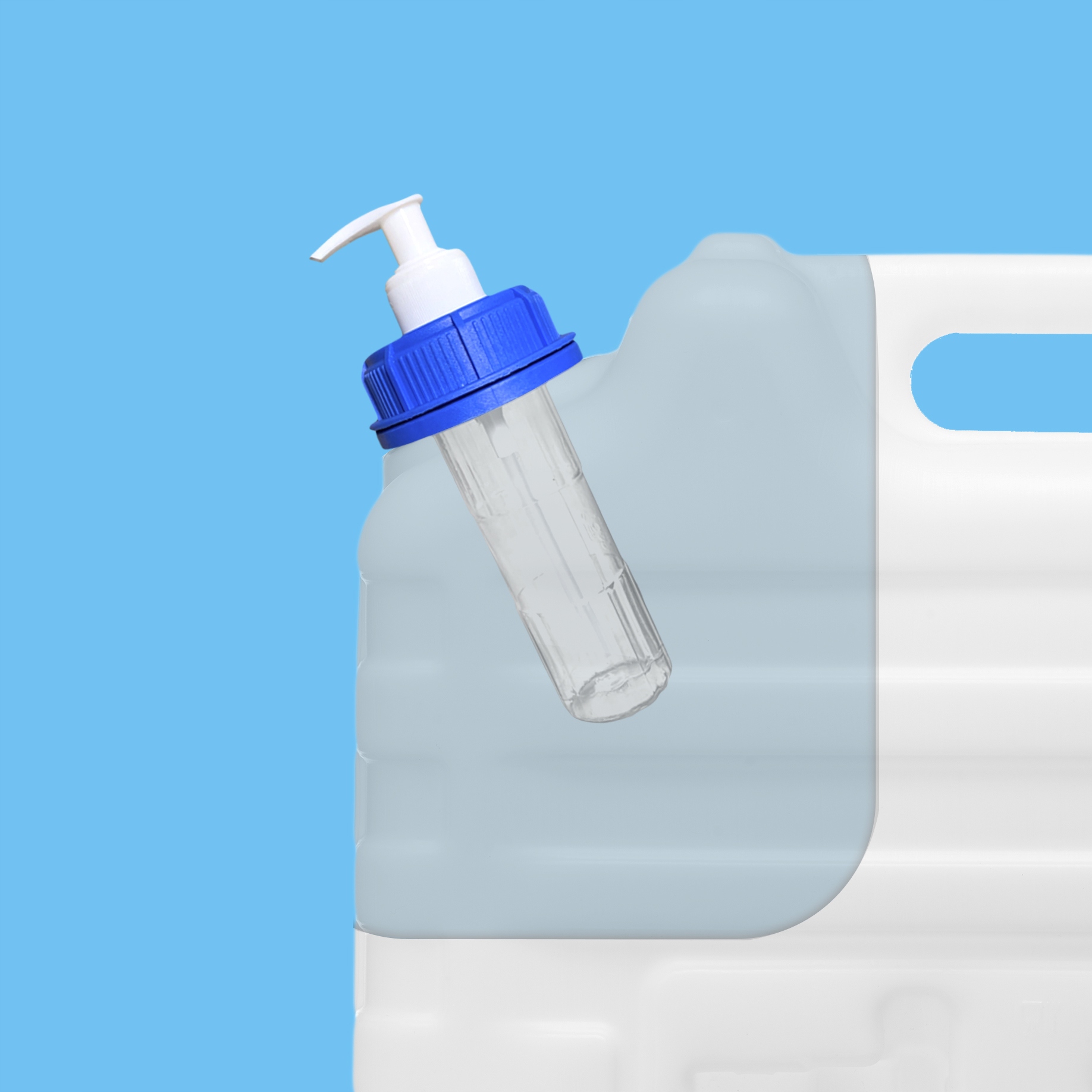 Dozownik mydła do kanistra 150 ml SimplyCan DIN61 Kod producenta SC008