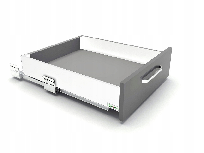 

Szuflada Sevrollbox Slim H-84 L550 Biała