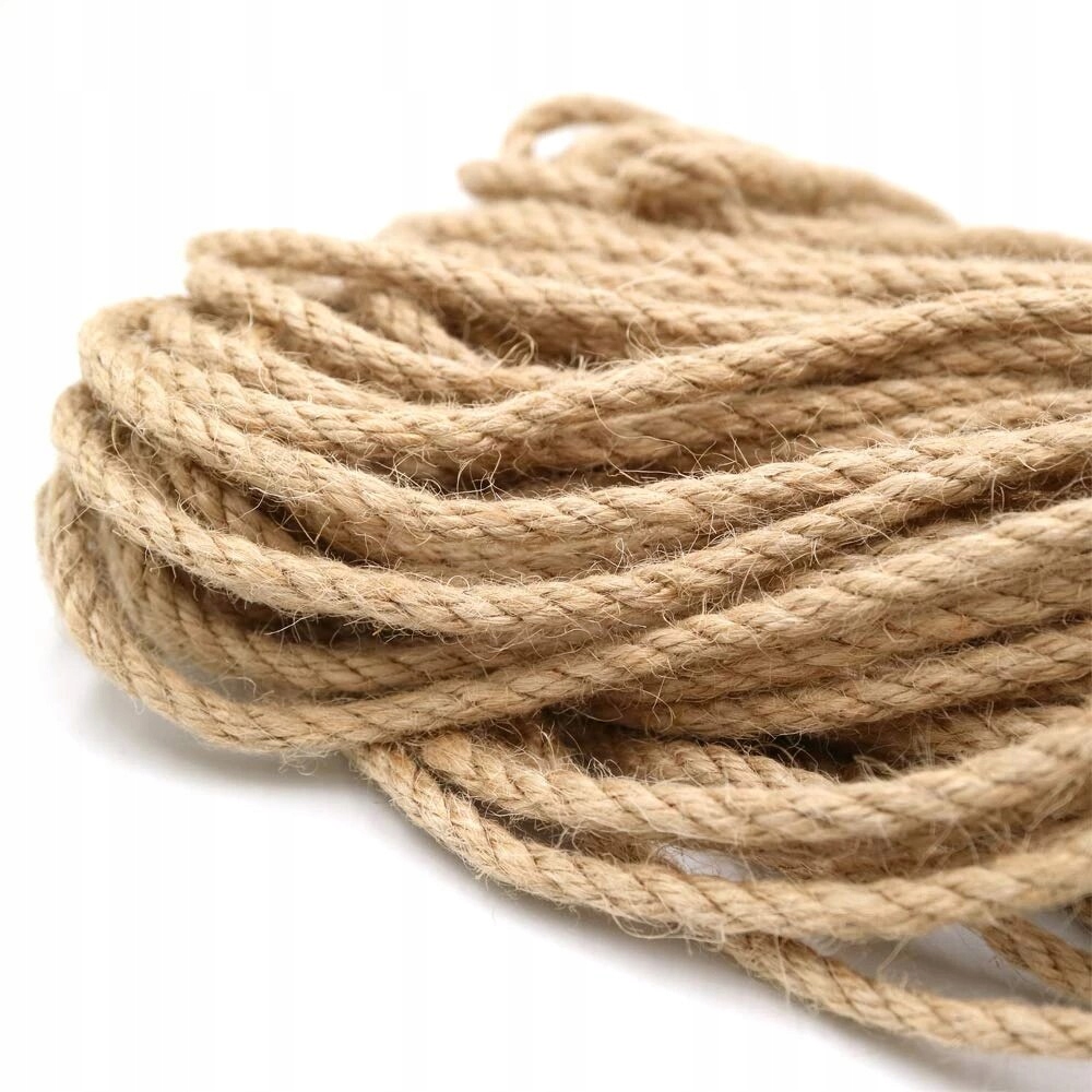 Lina JUTOWA Linka juta dekor Sznurek Drapak 8mm25m Stan opakowania oryginalne