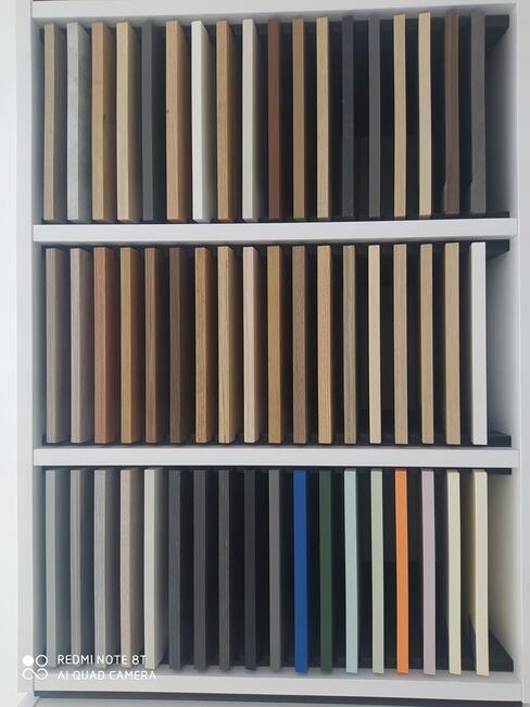 Front Drzwiczki PŁYTA LAMINOWANA na wymiar Szary Szerokość produktu 10 cm