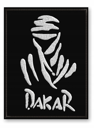

Dakar Naszywka Termo Haftowana 95x70mm