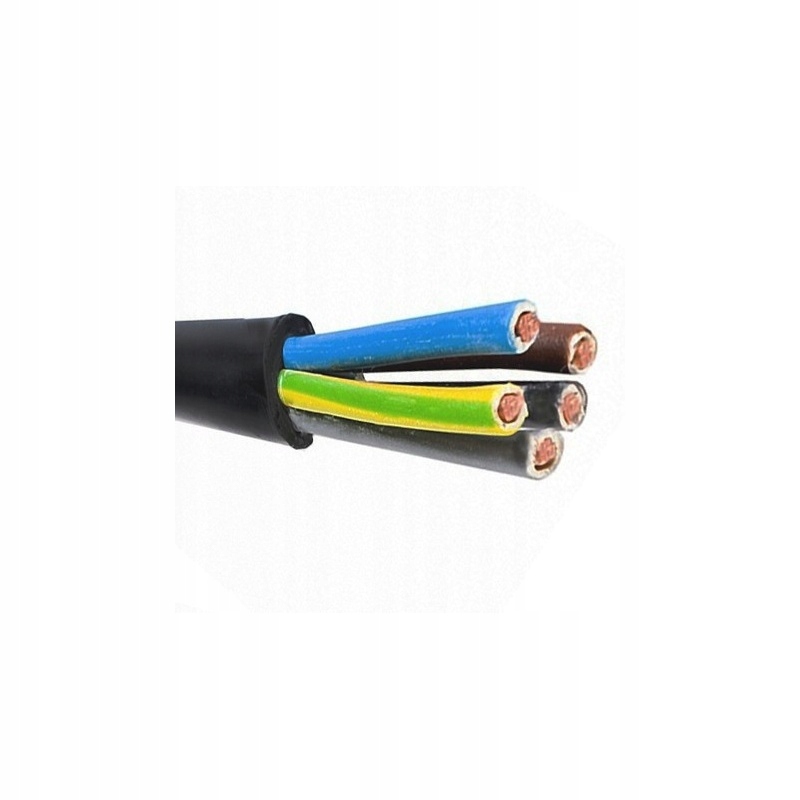 

Kabel okrągły drut ziemny Yky 5x2,5 0,6/1kV 1 mb