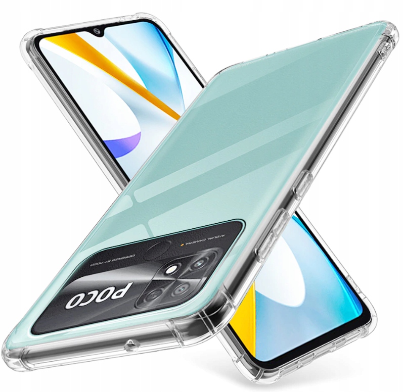 

Etui na Poco C40 Anti-shock Premium Case Szkło