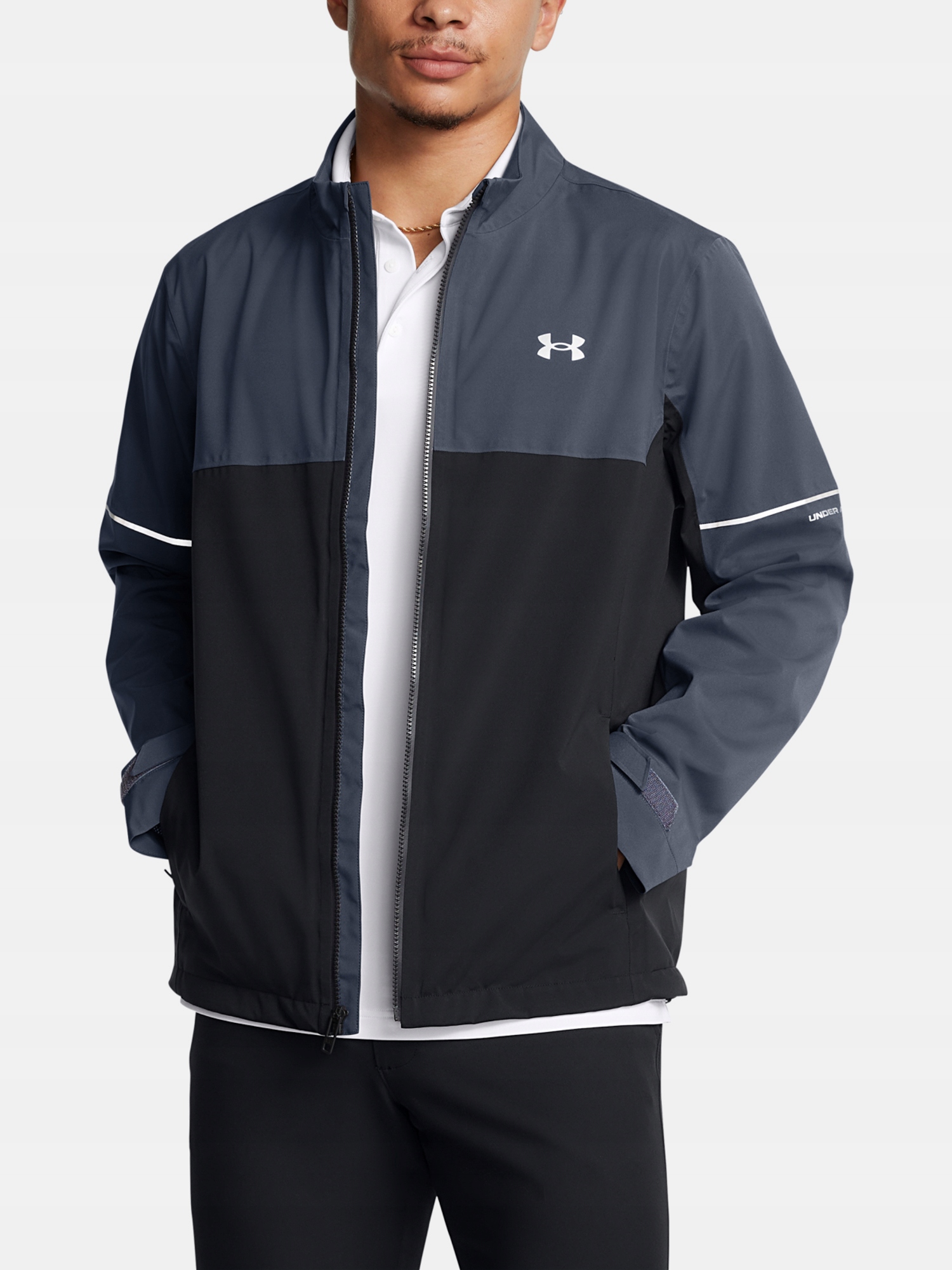 Under Armour Pánská bunda Under Armour Drive Rain Jacket-gry