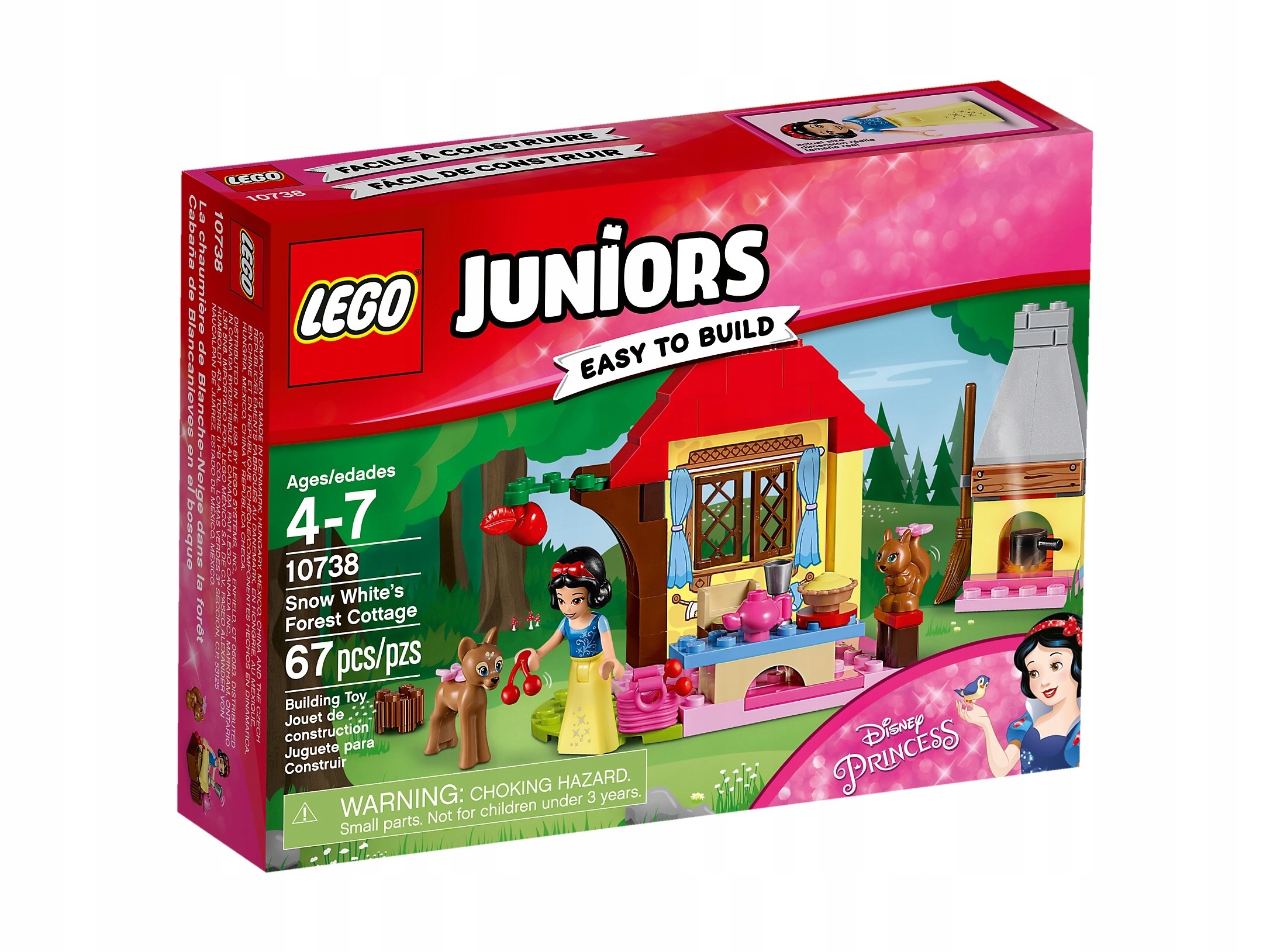 Lego Juniors 10738 Lesní chata Sněhurky Nové