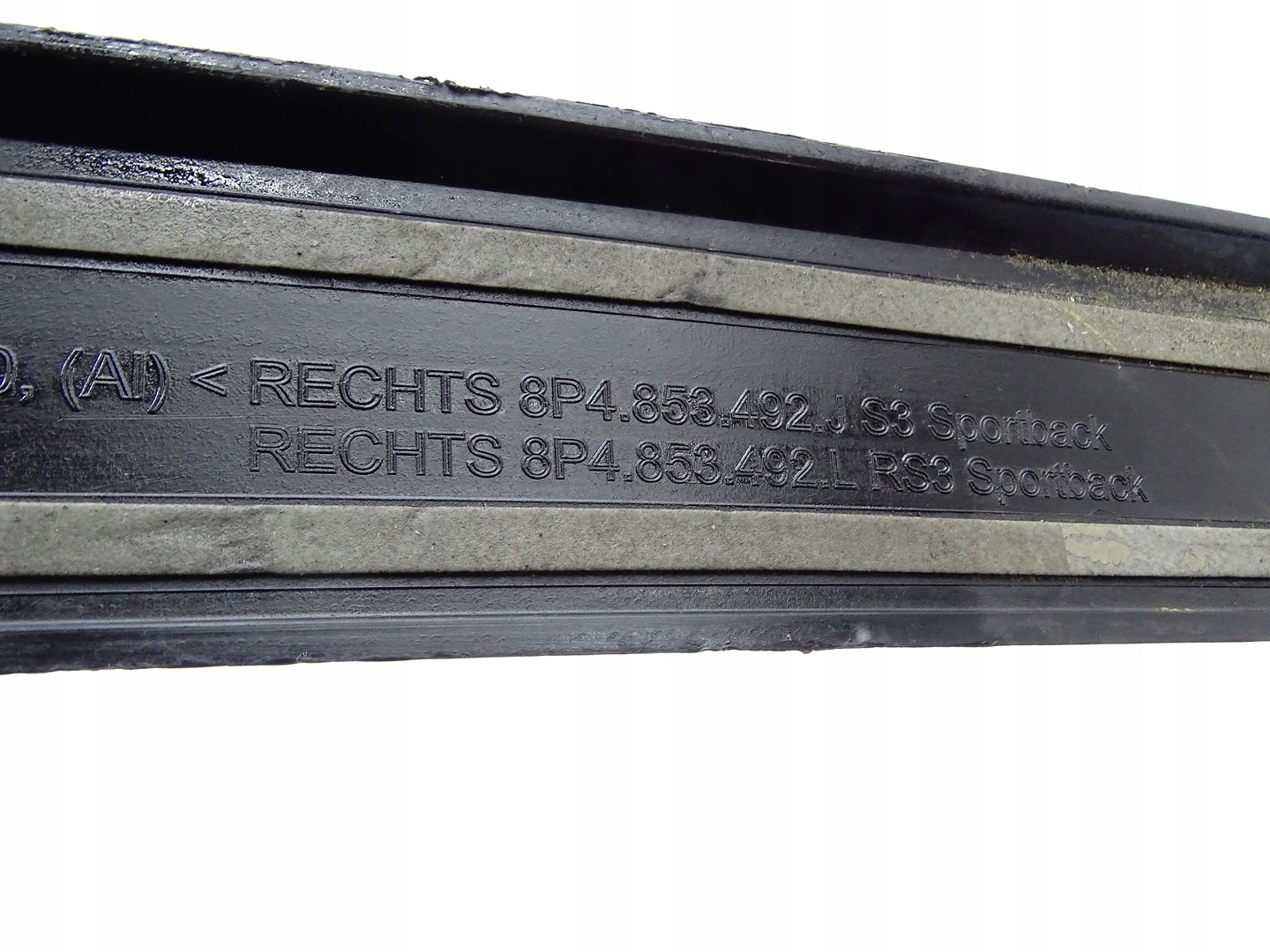 moulding threshold right front right front AUDI RS3 8P 5D SB 8P4853492L