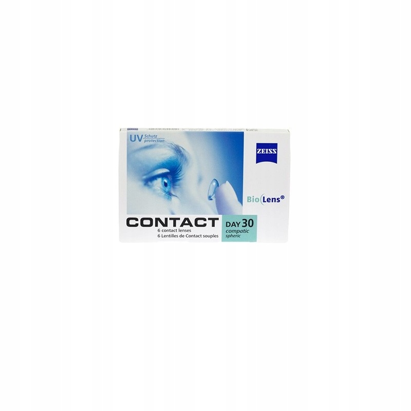 

Soczewki Contact Day 30 Compatic 6 szt. Bc 8,6