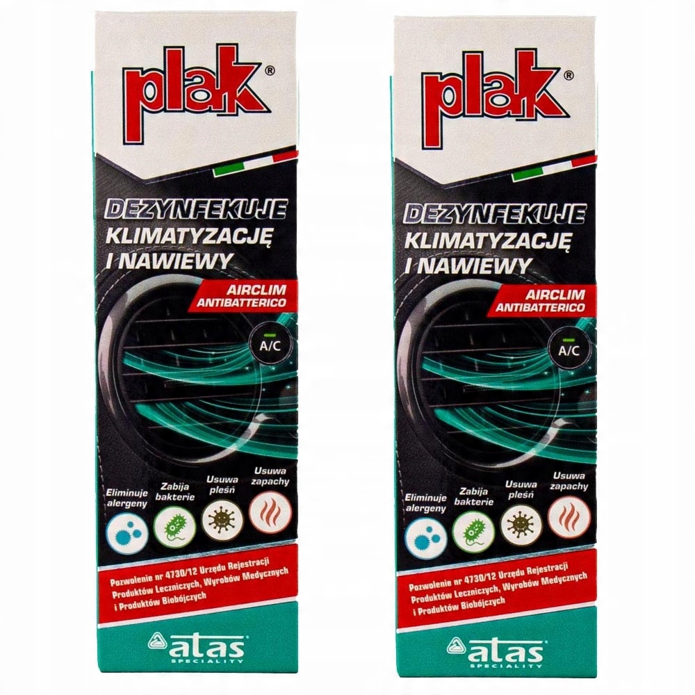 

Atas Plak Air CLIM 200ML Dezynfekujący x2