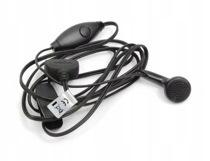 SŁUCHAWKI PRZEWODOWE DOUSZNE NOKIA HS-5 CZARNE EAN (GTIN) 3145197932