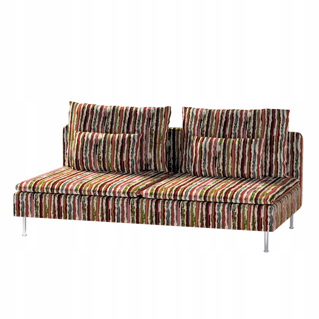 Obal na modul Söderhamn 3-místný Ikea zelený