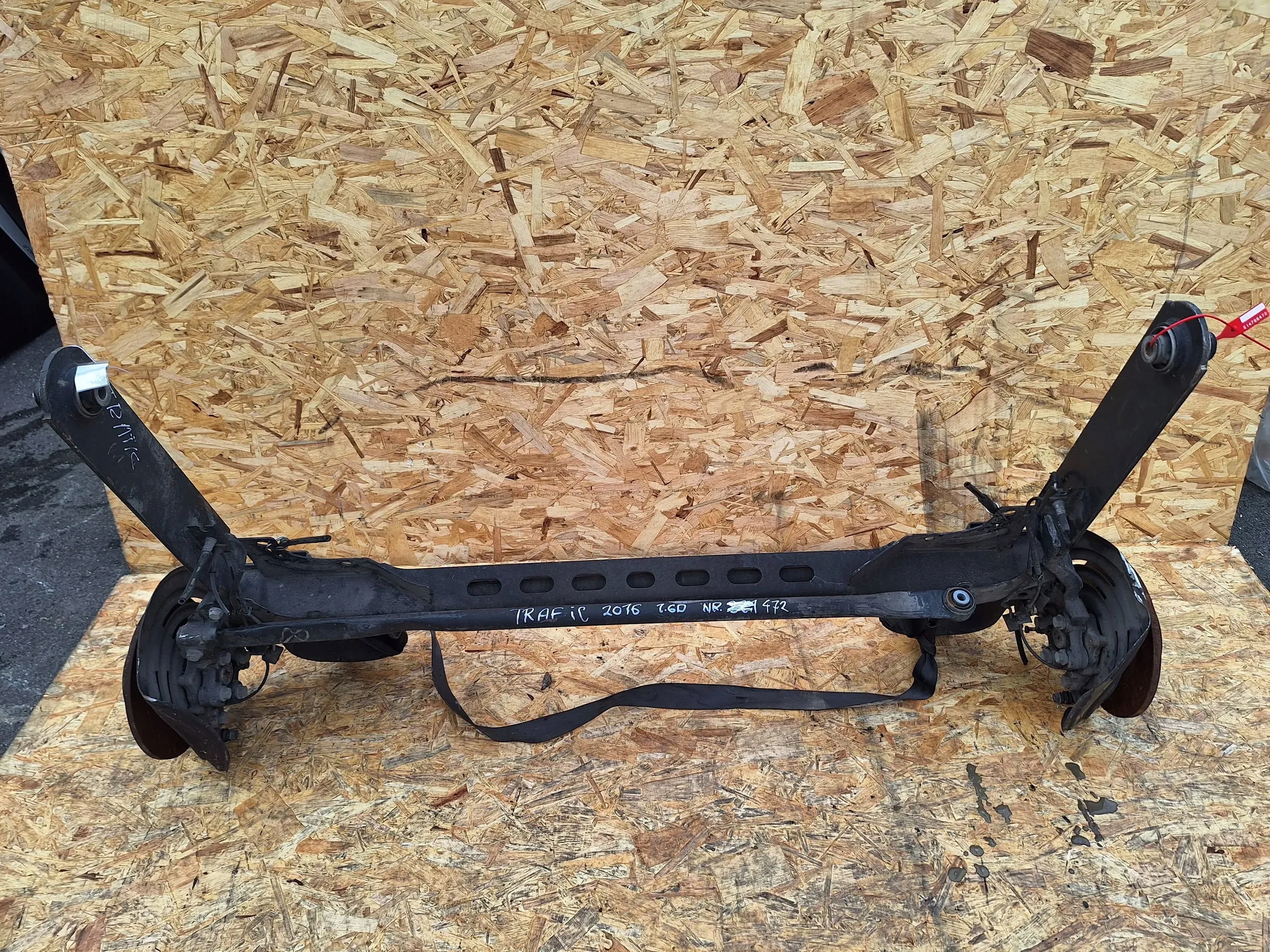 axis rear part RENAULT TRAFIC III OPEL VIVARO B TALENTO 14