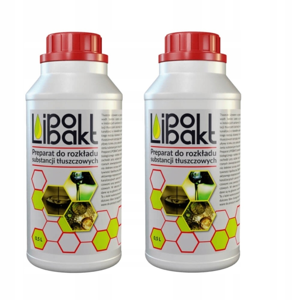 

Lipobakt rozkład Usuwa Tłuszcz Udrażnia 1000ml