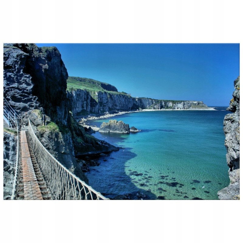 

Widok z mostu Carrick-a-rede 120x80cm foto-obraz n