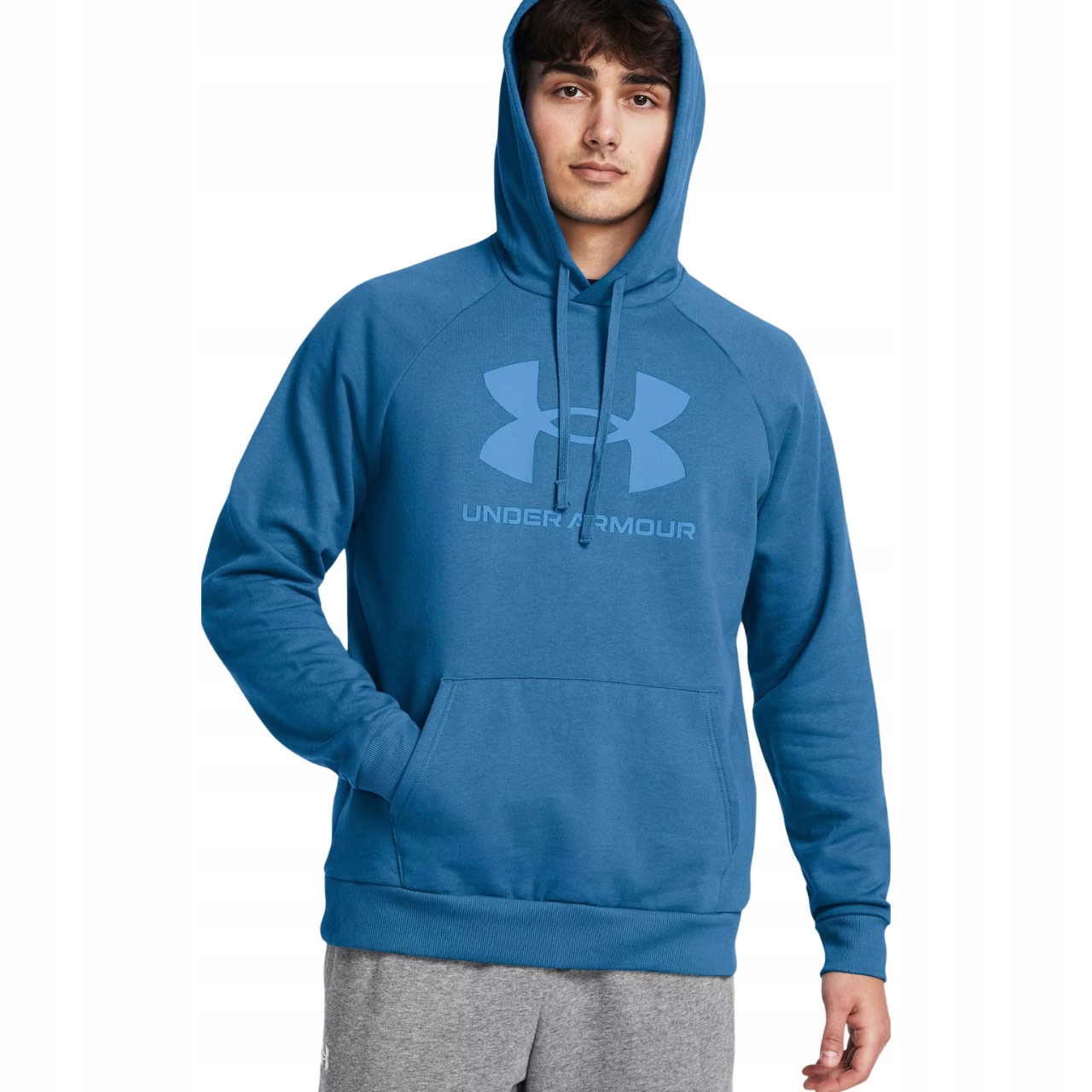Pánská mikina Under Armour Rival Fleece Logo Hd modrá Vel. L