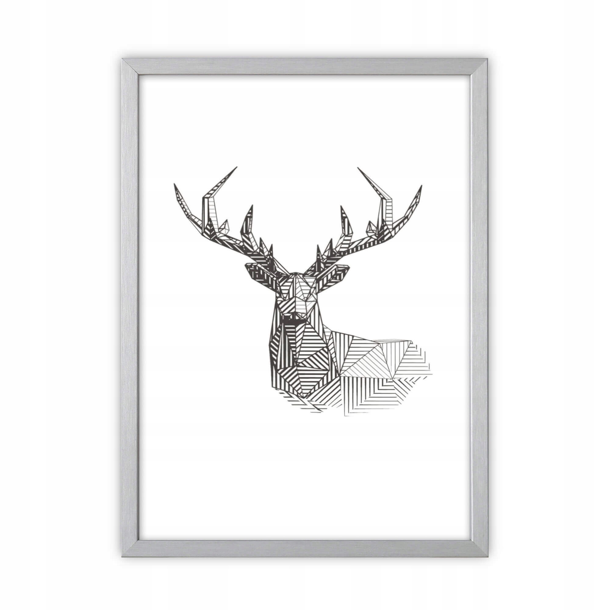 

Ramka na Zdjęcia Drewniana Srebrna 21x30 cm