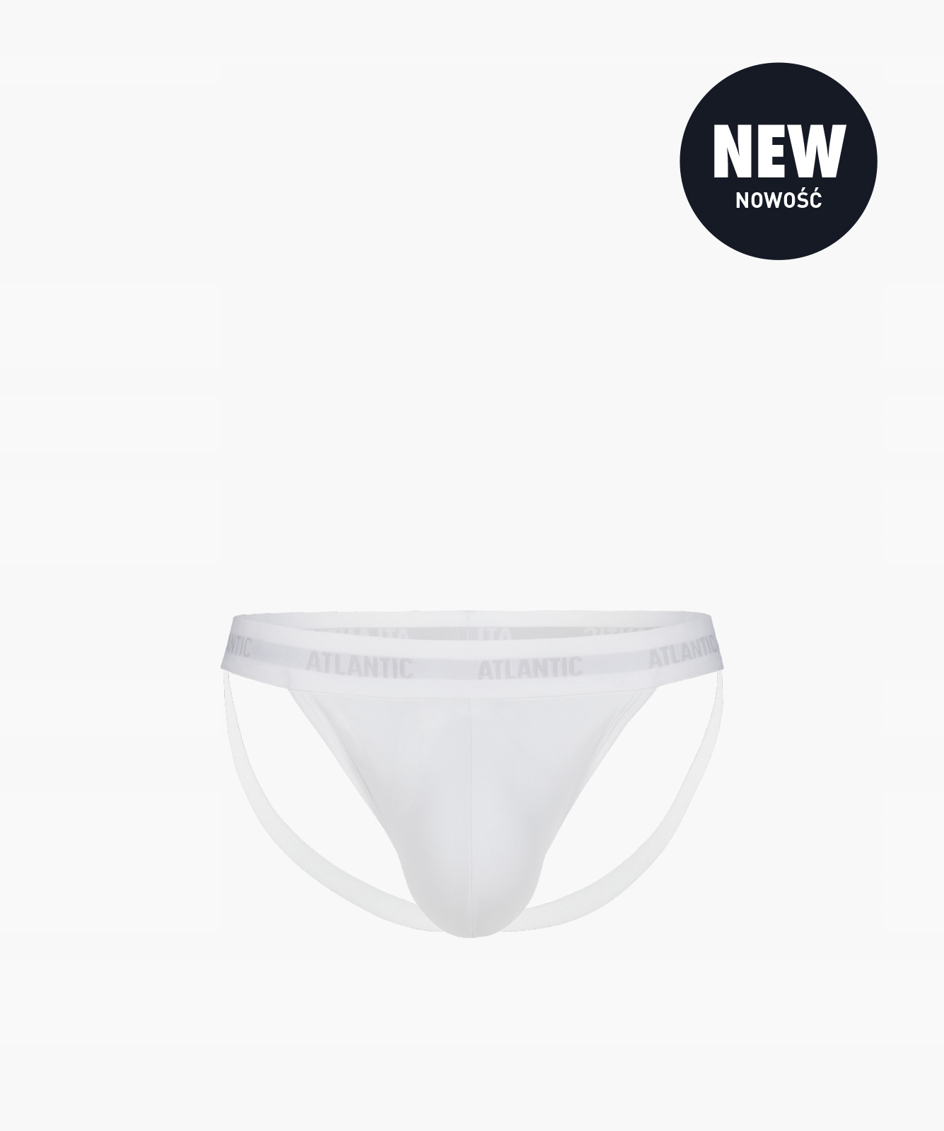 

Majtki slipy męskie Jockstrap Atlantic bawełna L