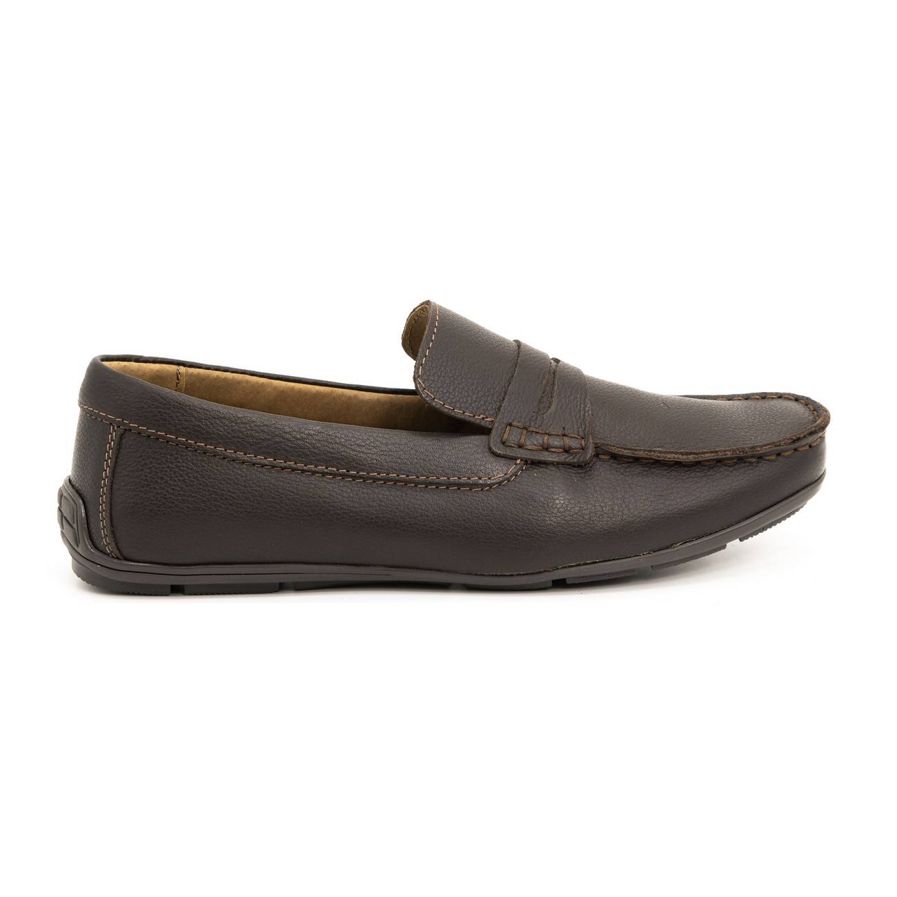 

Buty męskie mokasyny skórzane 894MA brązowe 45