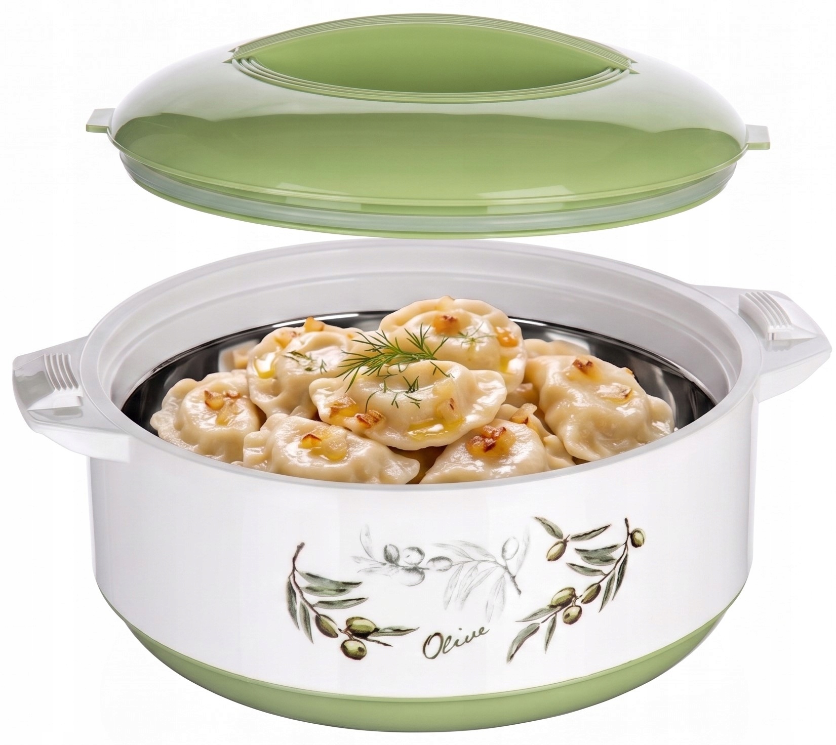 Termos Obiadowy Pojemnik Termiczny Lunch Box 1,5 L Banquet menażka Oliwki