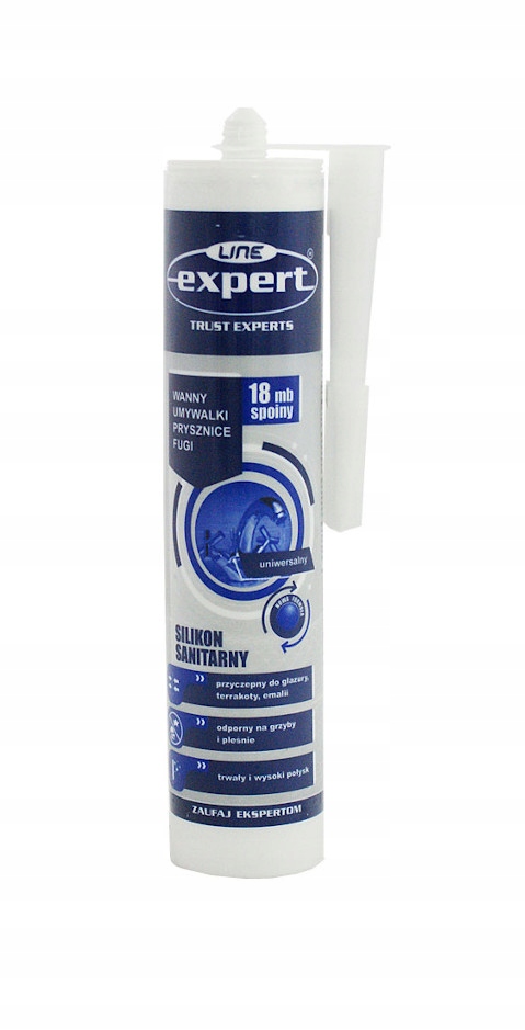 

Silikon sanitarny Expert 280 bezbarwny uniwersalny