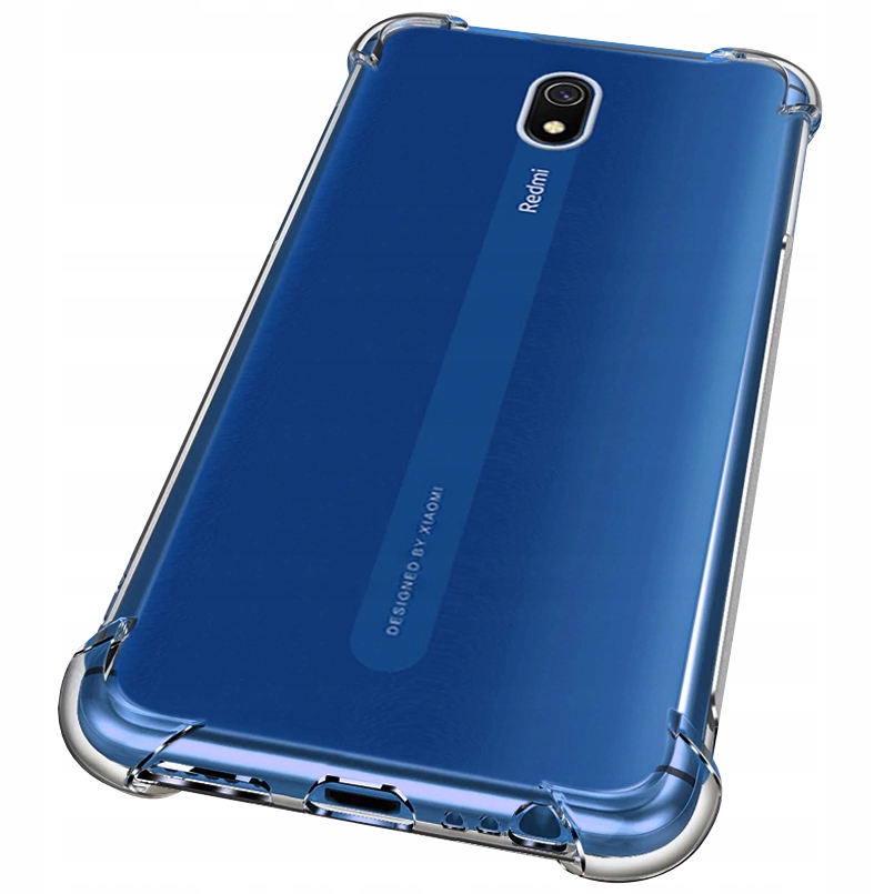 

Etui Gumowe Pancerne do Xiaomi Redmi 8A + Szkło