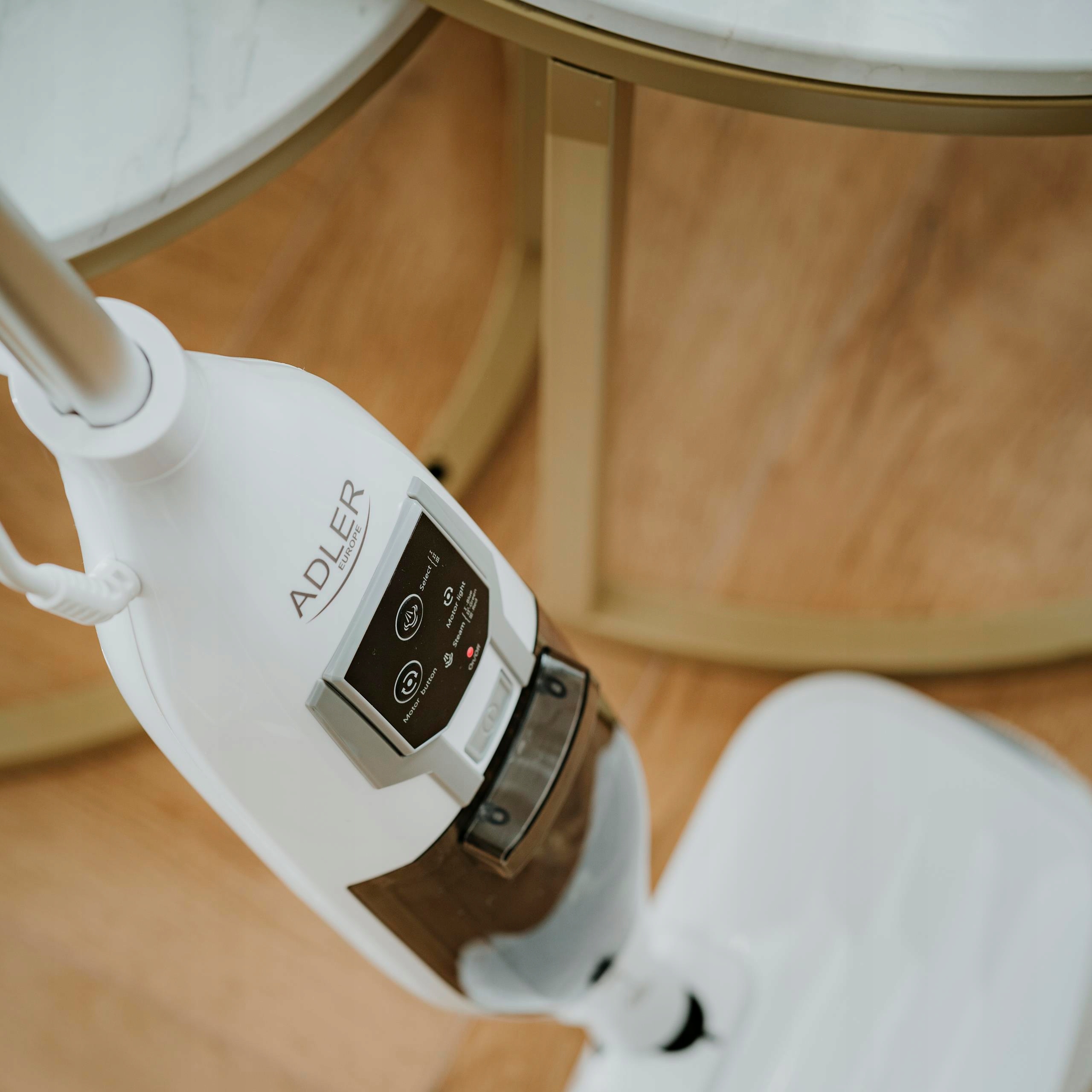 Mop Parowy Obrotowy AD 7052 3 Moce Pary 1300W Zestaw Akcesoriów