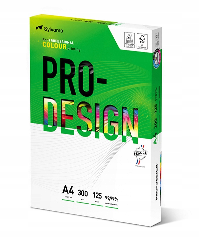 

Papier Biurowy Ksero A4 Satyna 300g Pro-design