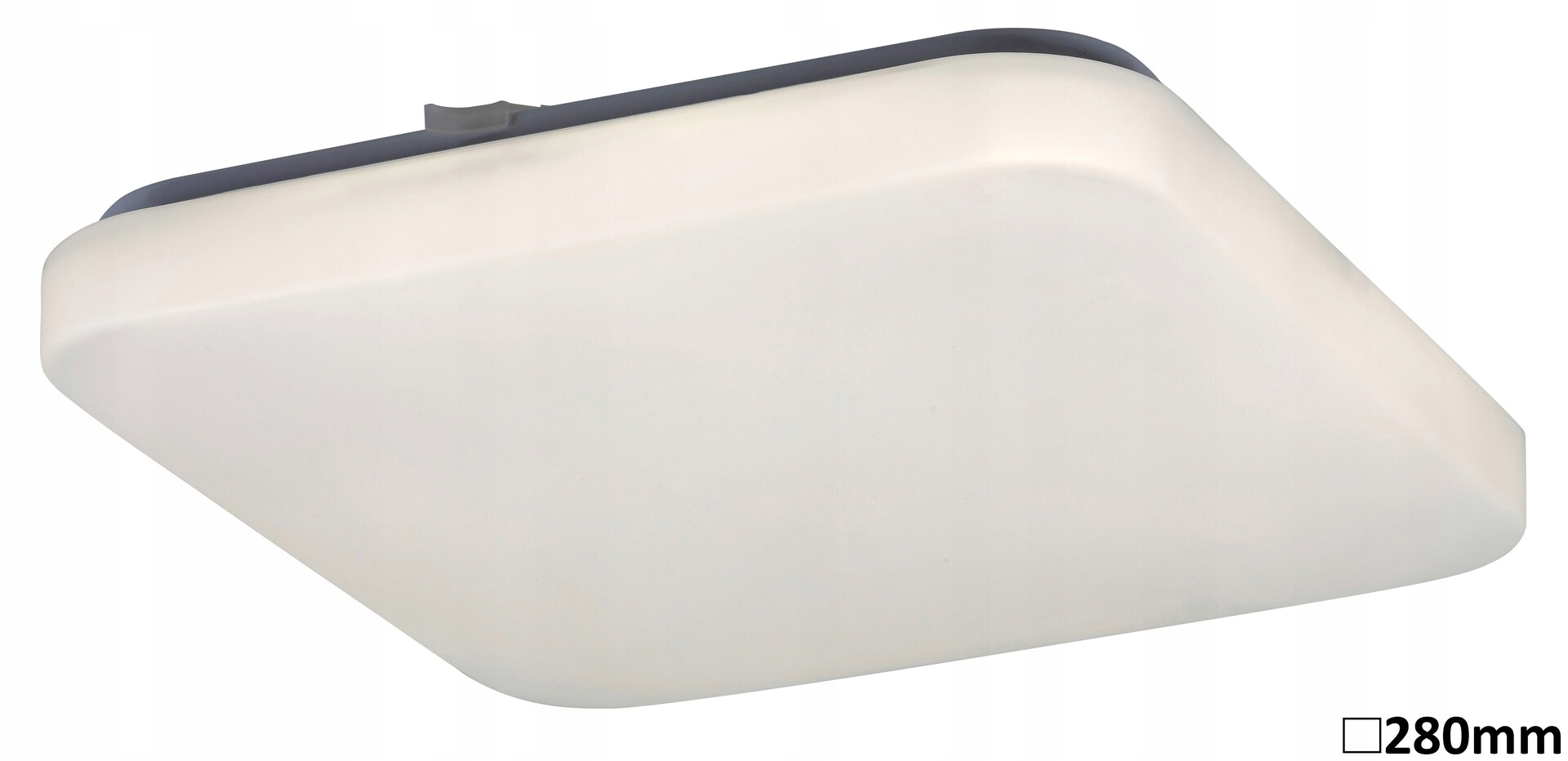 Stropní Svítidlo 20W bílý čtvercový 28 cm neutrální světlo Rabalux