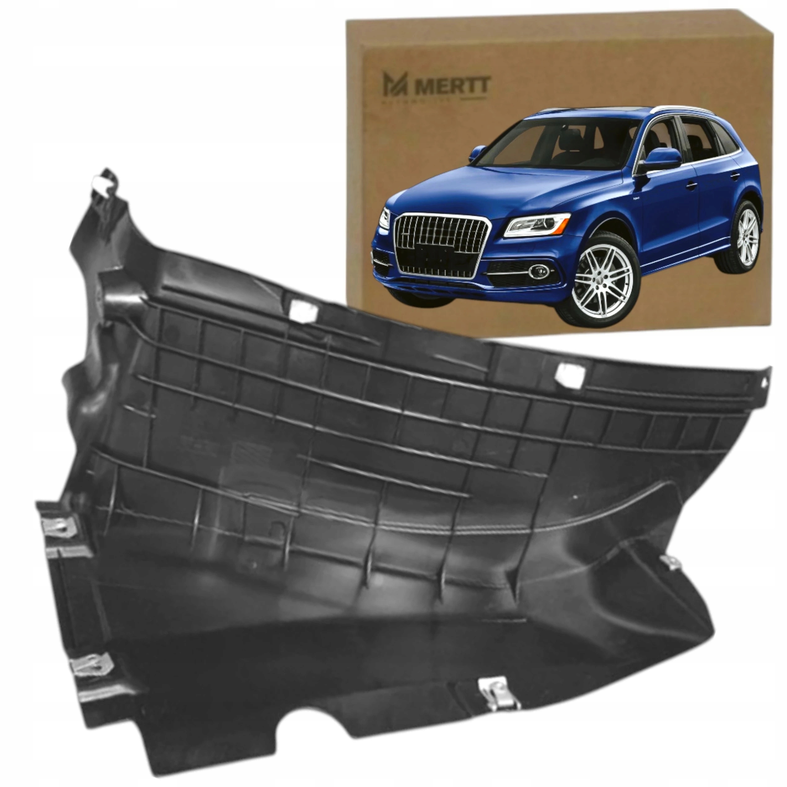 Audi Q5 80A 2016-2020 Spoiler Levého Předního Podběhu Pod Nárazník 80A853887