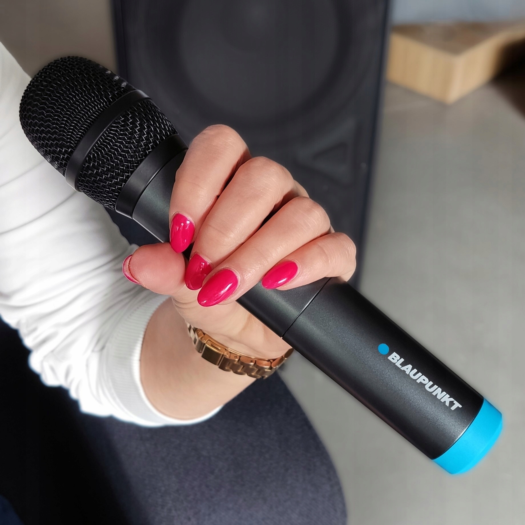 BLAUPUNKT MIKROFON BEZPRZEWODOWY KARAOKE + ODBIORNIK FAL UHF WM40U Rodzaj wokalowy