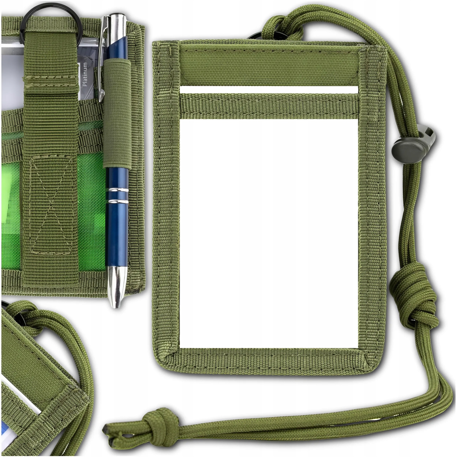 POKROWIEC NA PASZPORT NA DOKUMENTY ETUI IDENTYFIKATOR NA PRZEPUSTKĘ WOJSKOW Stan opakowania oryginalne