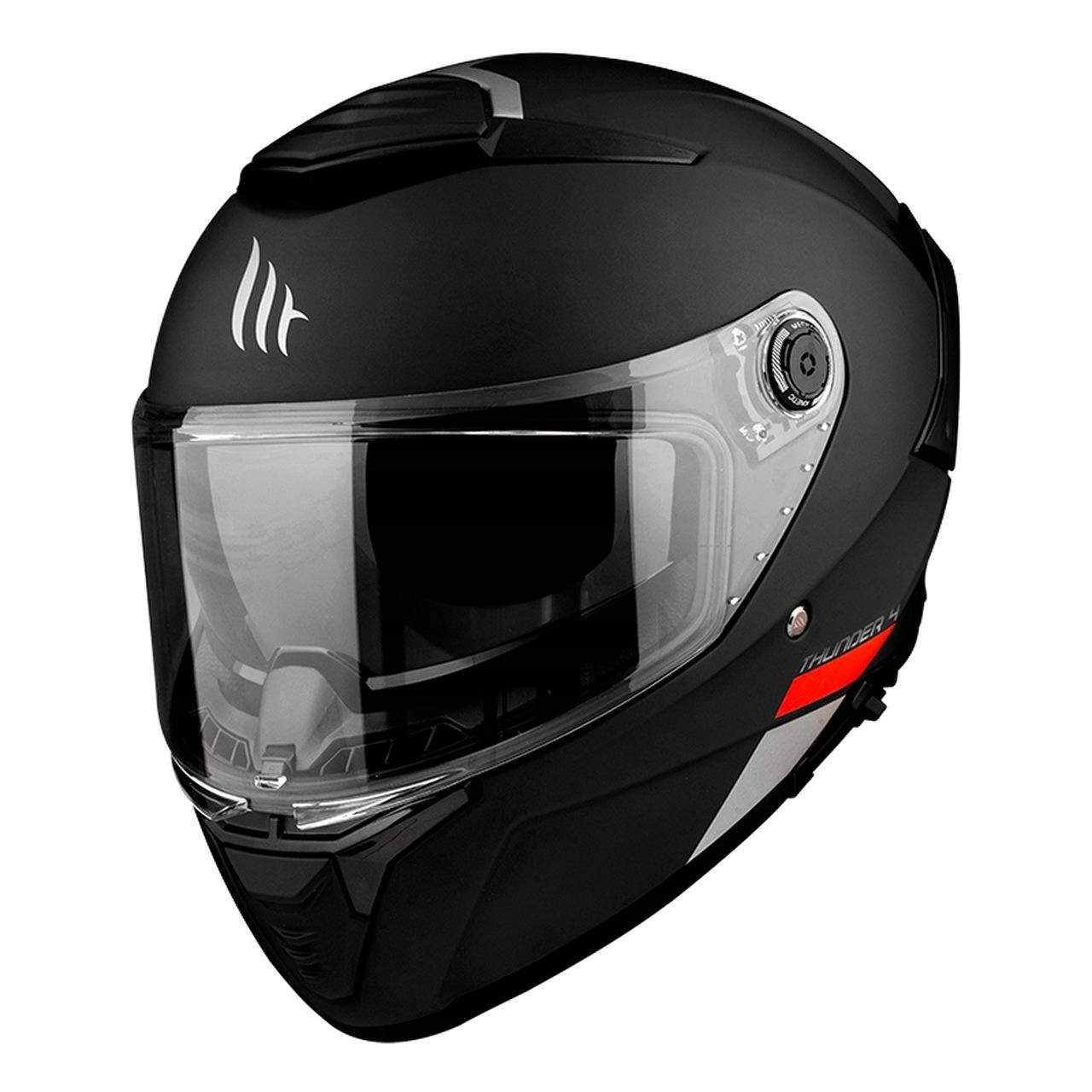 Mt Thunder 4 Sv kask motocyklowy z blendą czarny mat S
