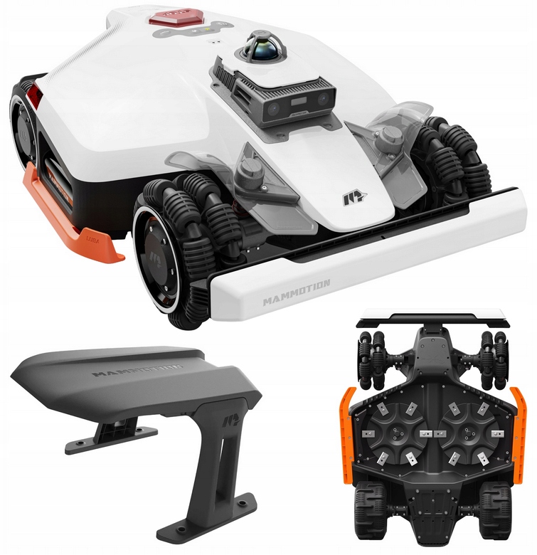 Automatická sekačka Mammotion Luba 3 Awd 3000 s LiDAR 360°, Nrtk Bonus