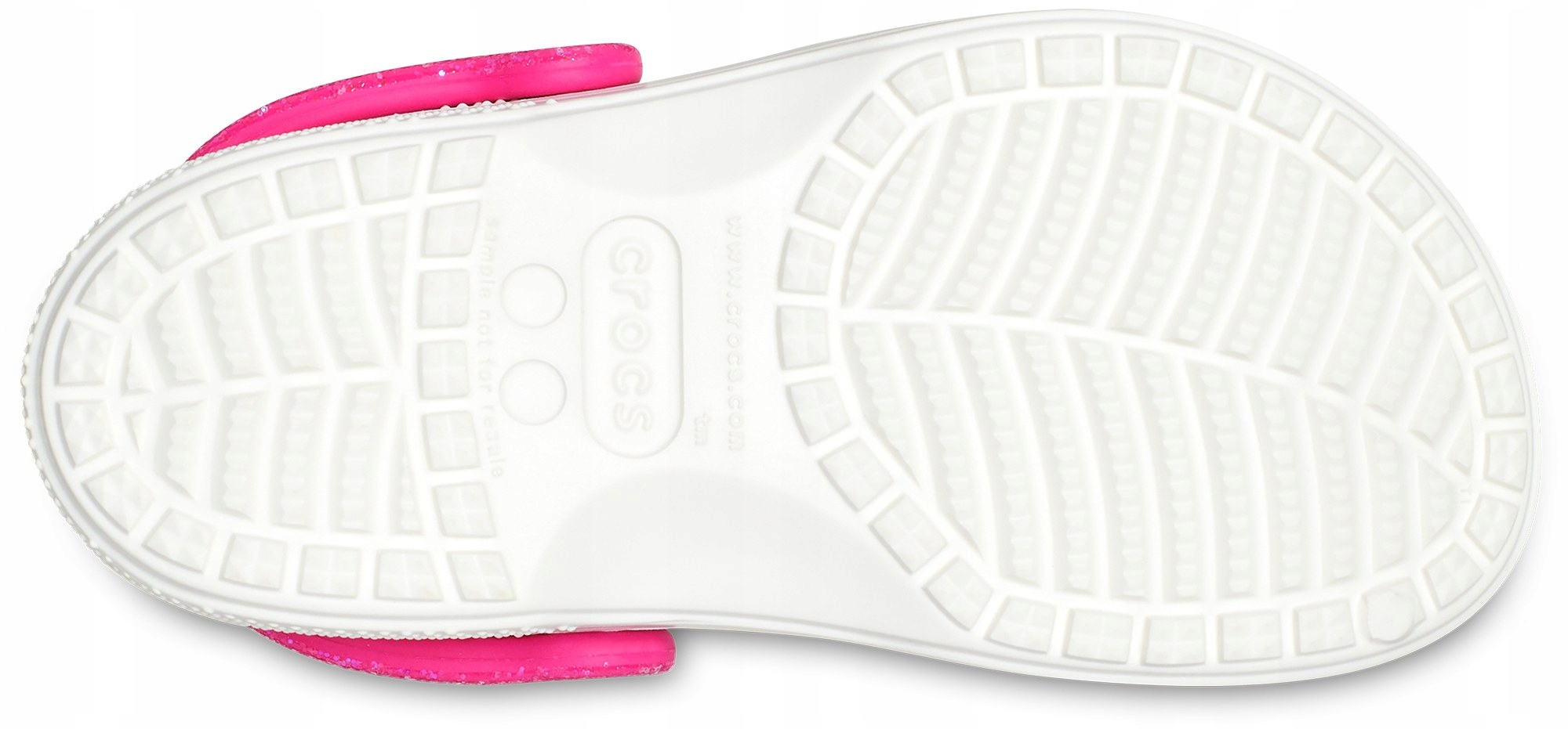 SANDAŁY CROCS CLASSIC EMBELLISHED WHITE R.23/24 C7 Kolor biały