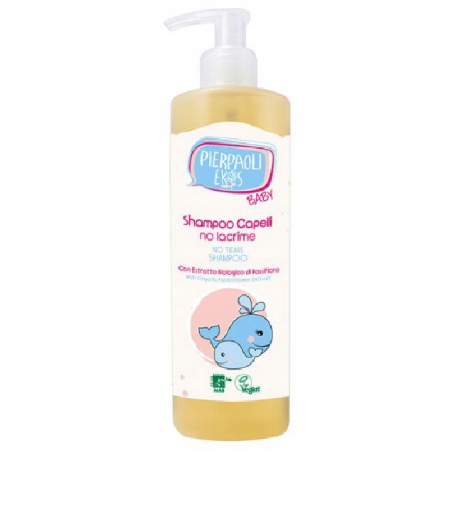 PIERPAOLI EKOS BABY SHAMPOO CAPELLI NO LACRIME - delikatny szampon "bez łez