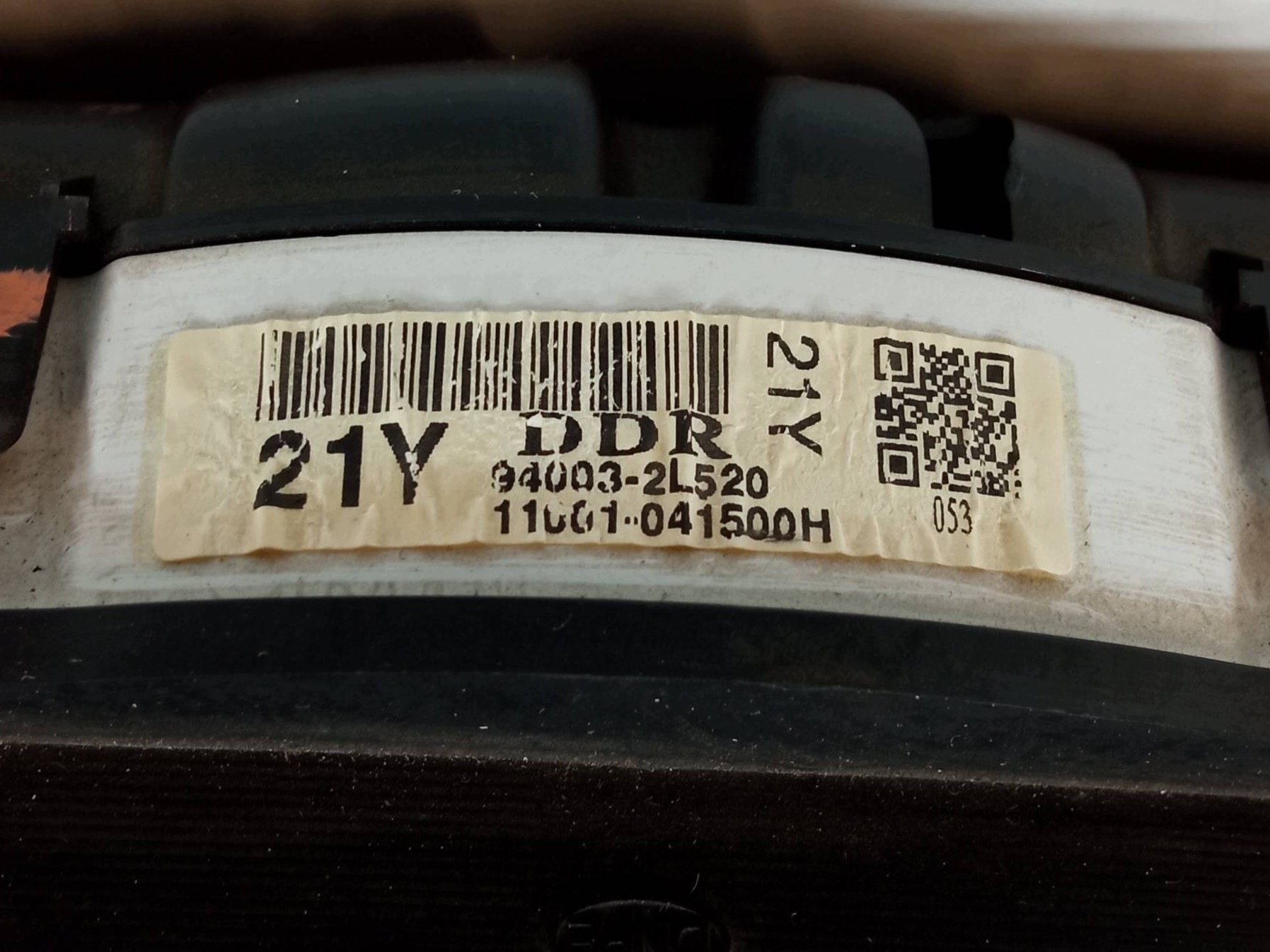 dials EU 94003-2L520 1.6 CRDI 115KM Hyundai i30 and (2007-2012)