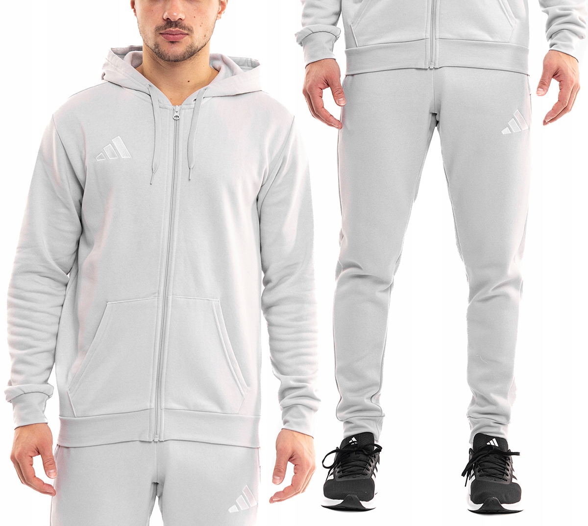 Teplákovka Pánský komplet adidas Entrada 26 Sportovní Mikina Kalhoty Kapuce vel M