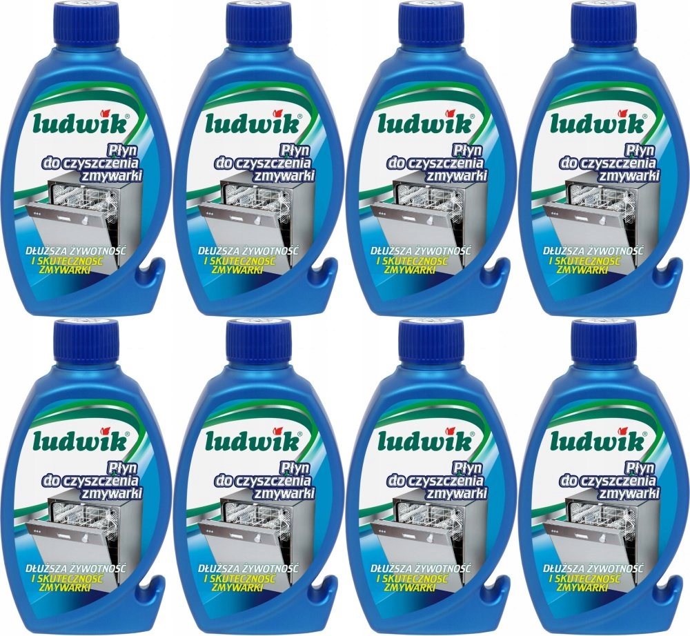 

Płyn do czyszczenia zmywarki Ludwik 250ml x8