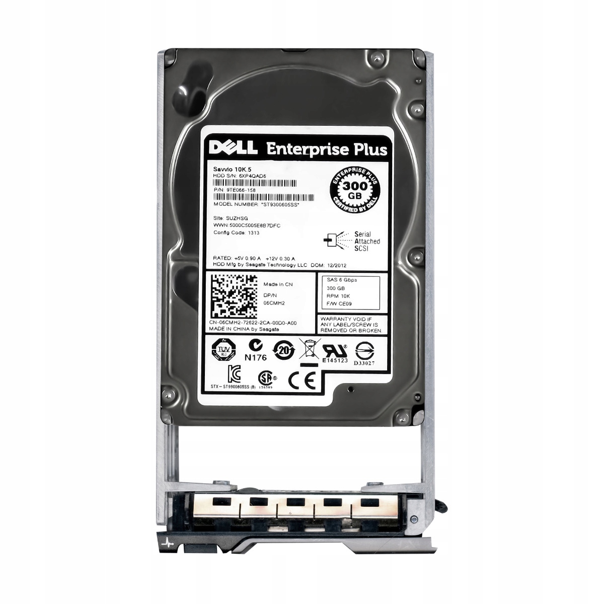 Dell 06CMH2 300GB 10K 16MB SAS-2 2.5'' ST9300605SS