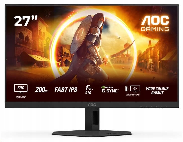 Aoc Agon/ 27G4HRE/ 27"/ Ips/ Fhd/ 200Hz/ 1ms/ Čierna/ 3R 27G4HRE