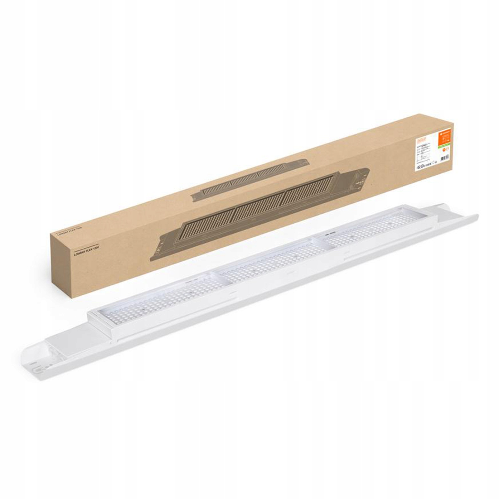 Led panel Lineárna lišta 42W 6510lm 4000K 120x10cm Low Bay Flex