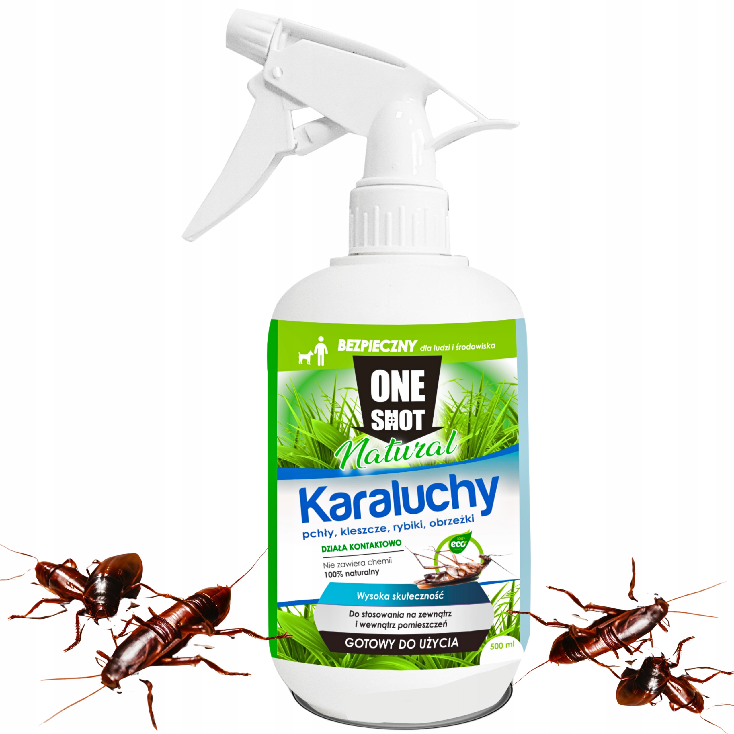 SPRAY NA KARALUCHY OPRYSK NA PCHŁY EKO ŚRODEK NA KARACZANY SILNY 500ml