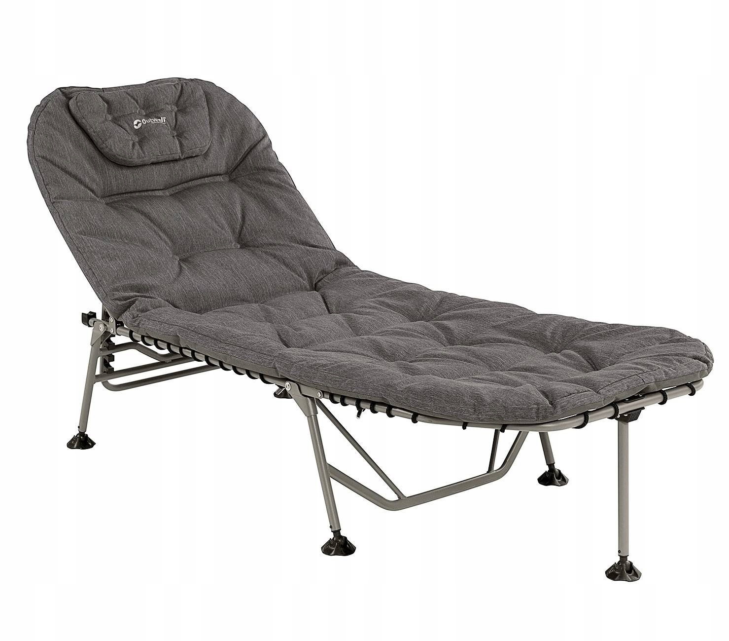 Krzesło turystyczne/leżak z oparciem Outwell Fontana Lake niebieski