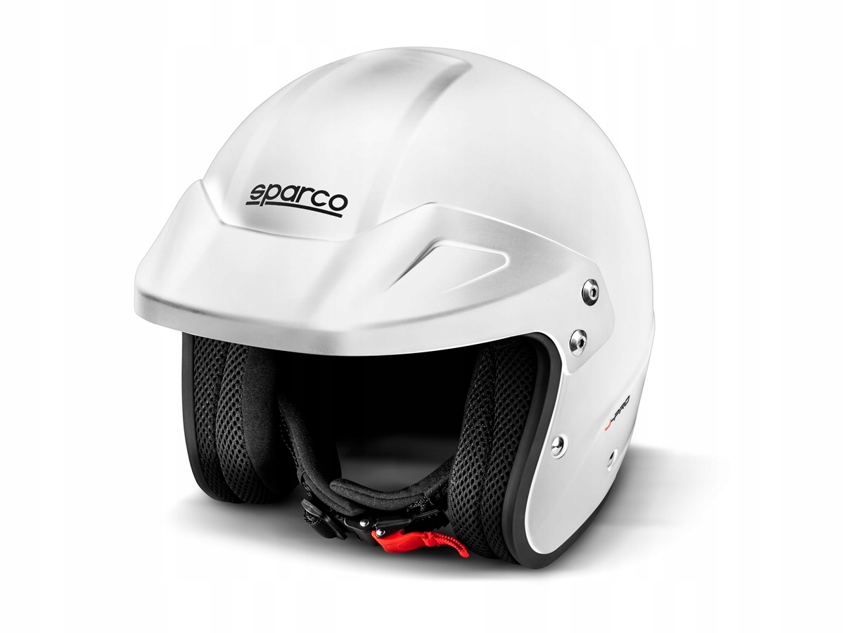 Kask Sparco J Pro homologacja Ece 22.06 biały rozm. L balaklawa