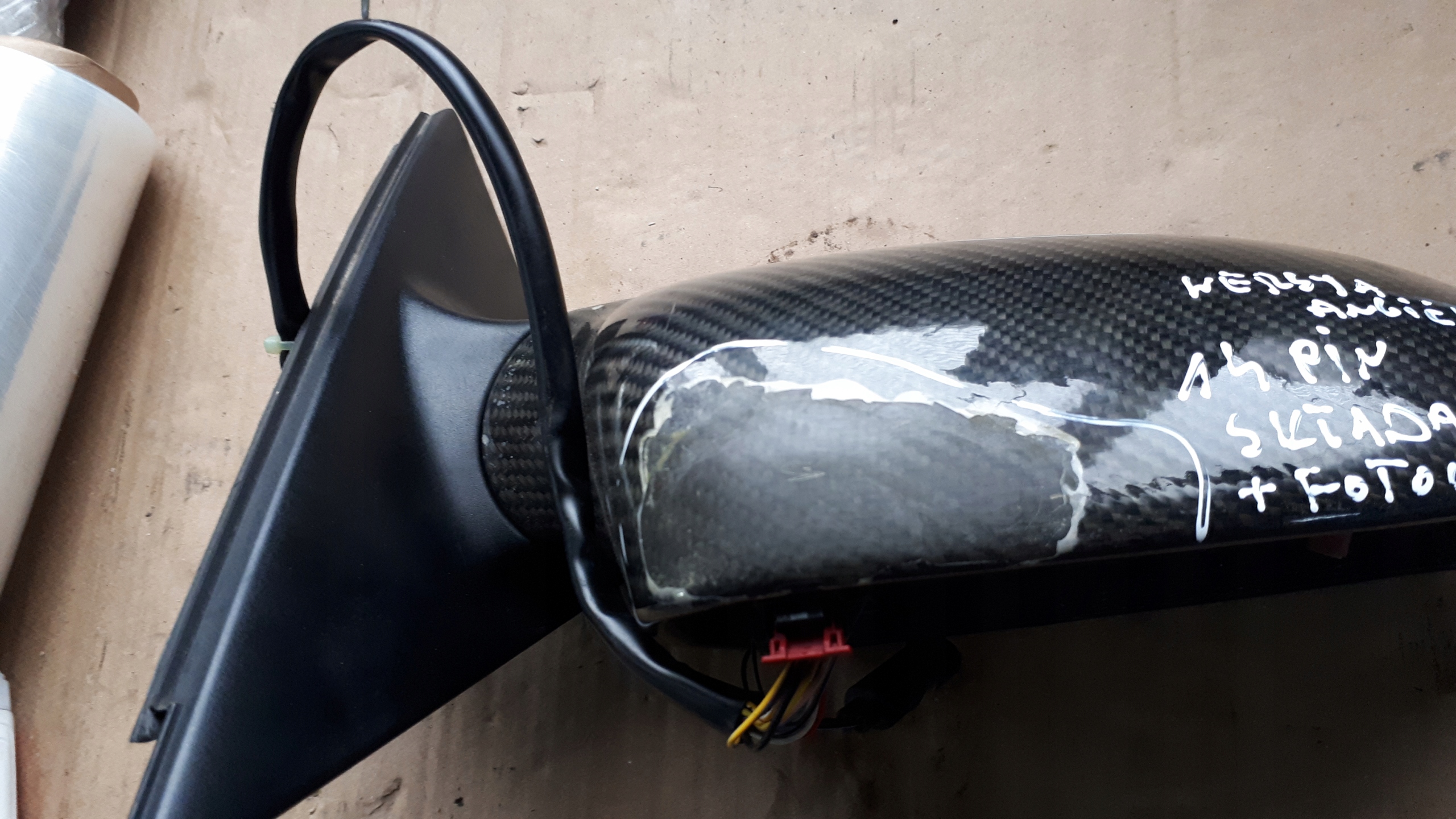 S4 B8 A4 mirror right right front SKLADANEU UK